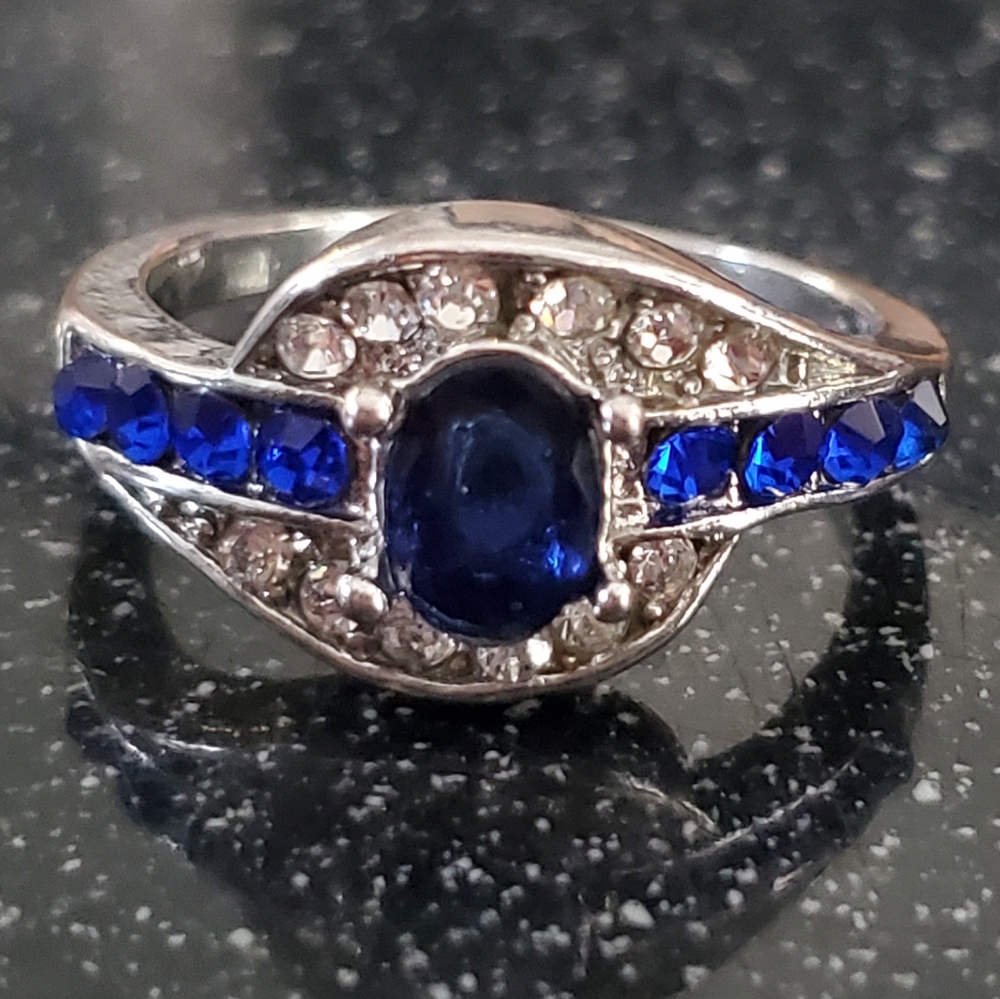 Vintage Style Sterling Silver Ring